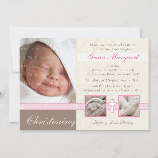 SPECIALE DOOPUITNODIGINGEN:: KOSTBARE 5L KAART (Voorkant)