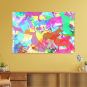 Speciale Duitse Herdershonden Canvas Afdruk (Insitu (Woonkamer))