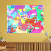 Speciale Duitse Herdershonden Canvas Afdruk (Insitu (Woonkamer))