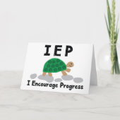 Speciale Ed Autisme Leraar Waardering Kaart (Voorkant)