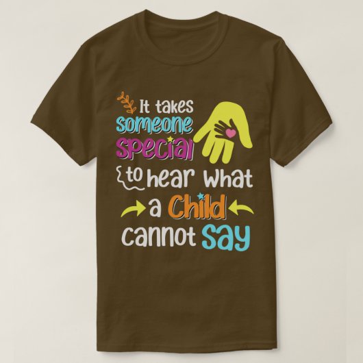 Speciale Ed-leraar Paraprofessional Gift T-shirt (Design voorkant)