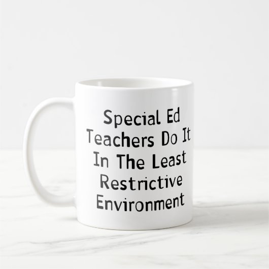 Speciale Ed-leraren Koffiemok (Links)