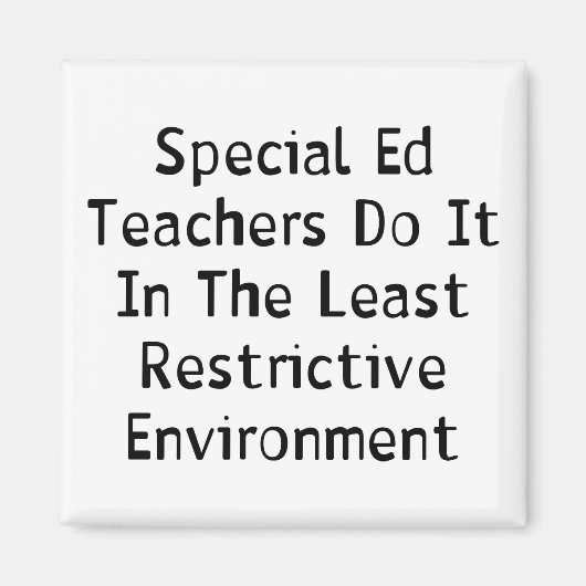 Speciale Ed-leraren Magneet (Voorkant)