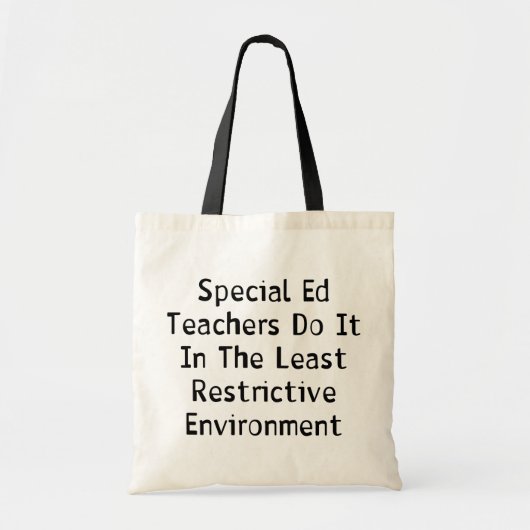 Speciale Ed-leraren Tote Bag (Voorkant)