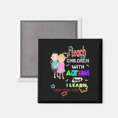 Speciale Ed SPED Leerleraar Leider Cool Autism Awa Magneet (Voorkant / Achterkant)
