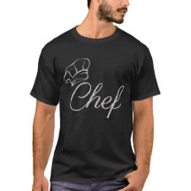 Speciale editie Aantrekkelijke Chef Style T-shirt