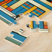 Speciale editie Cityscape 600 Stuk Puzzel Legpuzzel (Zijkant)