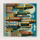 Speciale editie Cityscape 600 Stuk Puzzel Legpuzzel (Horizontaal)