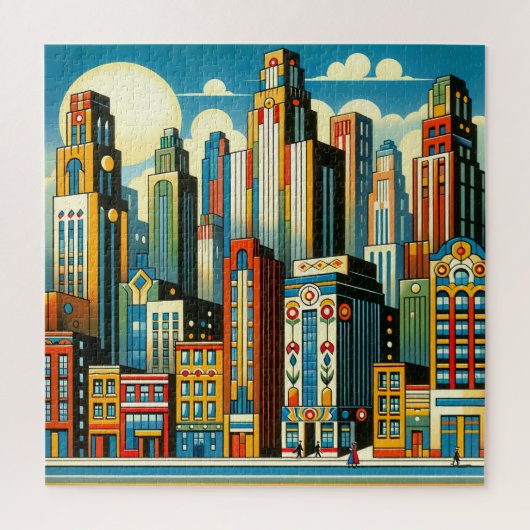 Speciale editie Cityscape 600 Stuk Puzzel Legpuzzel (Verticaal)