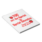 Speciale educatie notitieblok (Schuin)