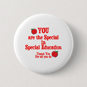 Speciale educatie ronde button 5,7 cm