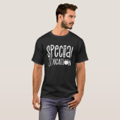Speciale educatieve bewustmaking leerlingschap t-shirt (Voorkant volledig)