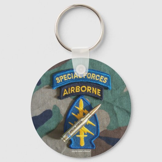 speciale eenheden groene berets groep irak Sleutel Sleutelhanger (Voorkant)