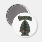 speciale eenheden groene berets sf veteranen veter magneet (Voorkant / Achterkant)
