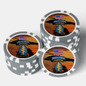 speciale eenheden groene bessen sf sfg veteranen v poker chips (Opstapeling)