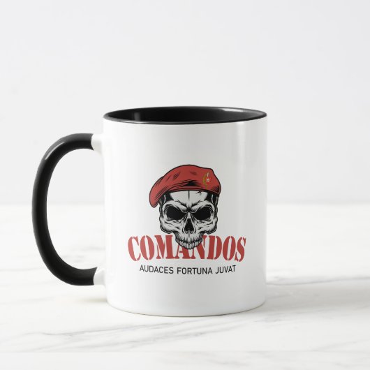 speciale eenheden van de portugese commando's mok (Links)