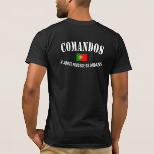 speciale eenheden van de portugese commando's t-shirt