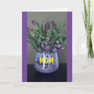 ** SPECIALE EENVOUDIGERE WISSELING VOOR MIJN MOM** FEESTDAGEN KAART