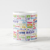 Speciale en unieke 18e geboorte-feestdag-cadeau grote koffiekop (Voorkant)