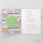 Speciale en unieke 18e geboorte-feestdag-cadeau kaart (Binnen)