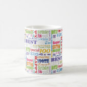 Speciale en unieke cadeaus van de 100e verjaardag koffiemok (Center)