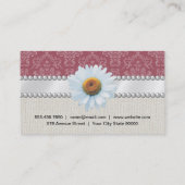 Speciale evenementen | Klassiek rood Visitekaartje (Achterkant)