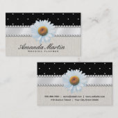 Speciale evenementen | Klassieke Polka Dots Visitekaartje (Voorkant / Achterkant)