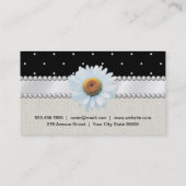 Speciale evenementen | Klassieke Polka Dots Visitekaartje (Achterkant)