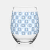 Speciale farmaceutische specialiteiten wijnglas zonder voet (Links)