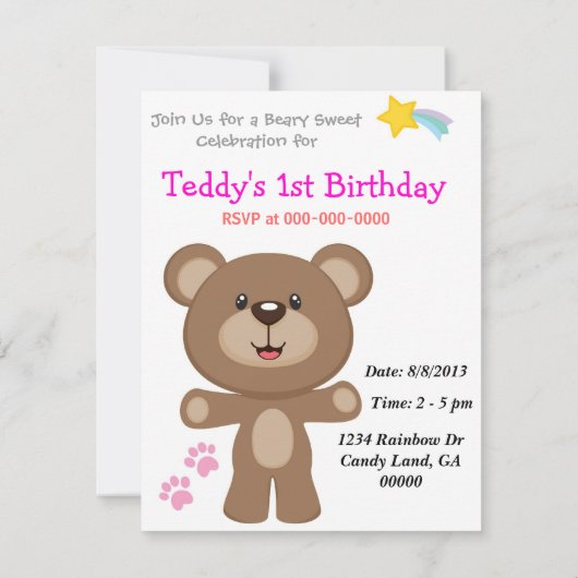 Speciale feestdag bij de bijenstal kaart (Achterkant)