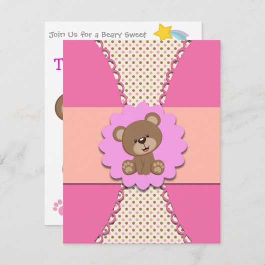 Speciale feestdag bij de bijenstal kaart (Voorkant / Achterkant)