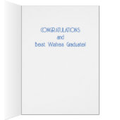 Speciale felicitaties! Aangepaste Afstuderen Kaart (Binnen (Rechts))