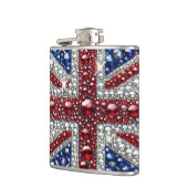 Speciale fles met British Colours Design Heupfles (Links)