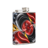 Speciale fles met Duitse kleuren Design Heupfles (Rechts)