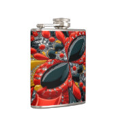 Speciale fles met Duitsland Kleuren Design Heupfles (Rechts)