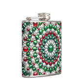 Speciale fles met Italiaanse kleuren Design Heupfles (Rechts)