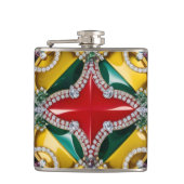 Speciale fles met Los Angeles Colours Design Heupfles (Voorkant)