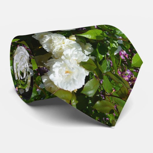 Speciale florale mode stropdas (Opgerold)