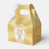 Speciale foto, 50e Jubileum voor dozen Bedankdoosjes (Achterkant)