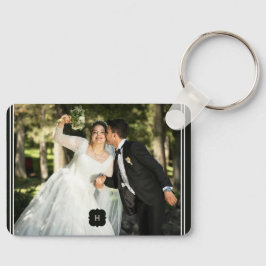 Speciale Foto toevoegen Monogram Sleutelhanger