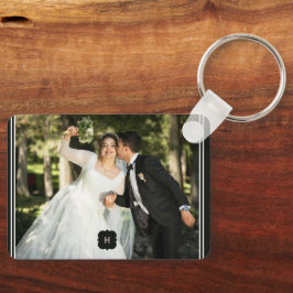 Speciale Foto toevoegen Monogram Sleutelhanger