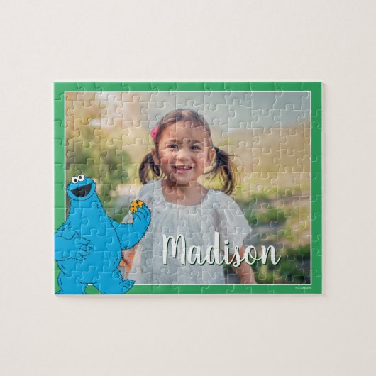 Speciale foto van Cookie Monster Legpuzzel (Horizontaal)