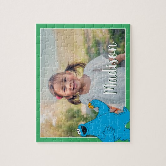 Speciale foto van Cookie Monster Legpuzzel (Verticaal)