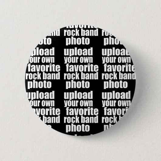 Speciale foto zwart ronde button 5,7 cm (Voorkant)