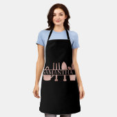 Speciale Gardening Gardener Roos Gold-naam Schort (Gedragen)