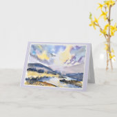 Speciale gebedskaart in Gods zorg bij ernstige zie Kaart (Gele Bloem)