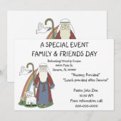 Speciale gebeurtenis met betrekking tot de kerkuit kaart (Voorkant / Achterkant)