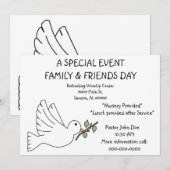 Speciale gebeurtenis met betrekking tot de kerkuit kaart (Voorkant / Achterkant)