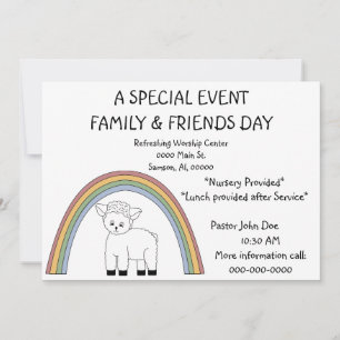 Speciale gebeurtenis met betrekking tot de kerkuit kaart