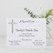 Speciale gebeurtenis met betrekking tot de kerkuit kaart (Staand voorkant)